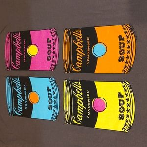 Andy Warhol shirt Campbell's soup